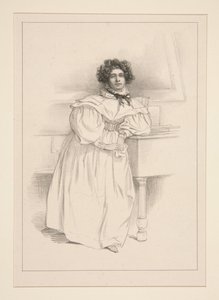 Mme. Abrantes hercegné alkotó: Paul Gavarni