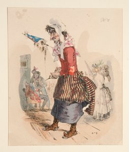 PIRENÉSI SHERFEDESS. - BERGERE DES PYRENEES. alkotó: Paul Gavarni