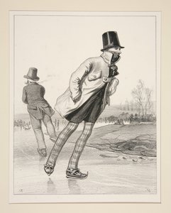 Sir Walter Spott, dublini turista, orientalista (sic) és pápista ... alkotó: Paul Gavarni