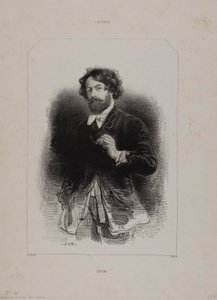 Önarckép alkotó: Paul Gavarni
