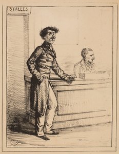 Álló férfi alkotó: Paul Gavarni