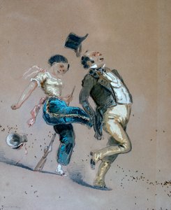 The Army Cook and the Bourgeois, 1824-1866 alkotó: Paul Gavarni