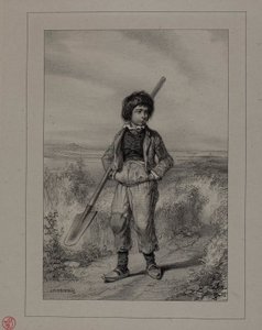 A kis Útember alkotó: Paul Gavarni