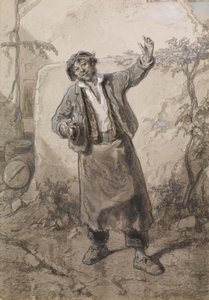 A tizenkét hónap: október alkotó: Paul Gavarni