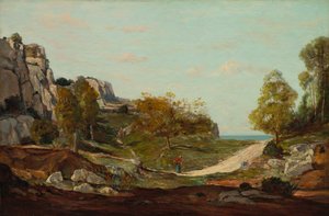 Tájkép Saint-Andréban, Marseille közelében alkotó: Paul Guigou