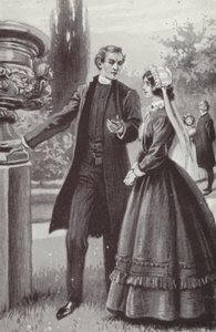 Illusztráció a Barchester Towershez, Anthony Trollope alkotó: Paul Hardy