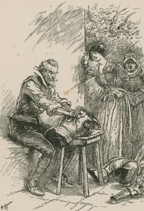 Az első dolga volt, hogy átkutasson egy páncélruhát, amely a dédapjáé volt alkotó: Paul Hardy
