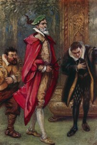 Így belépett a díszterembe (színes litho) alkotó: Paul Hardy