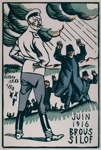 Bruszilov offenzíva 1916 júniusában alkotó: Paul Hermann