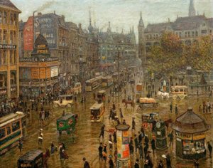 A Spittelmarkt alkotó: Paul Höniger