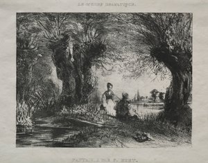 Fantasy, 1836. alkotó: Paul Huet