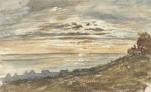 Lenyugvó nap Trouville-ben