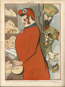 Paul Iribe (1883-1935) illusztrációja a Le Rire-ben alkotó: Paul Iribe