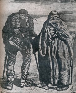 Vagrants, 19. század, 1924 alkotó: Paul Joseph Blanc