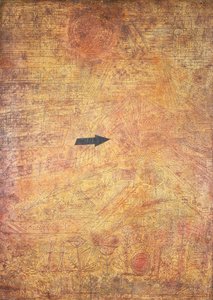 Nyíl a kertben (Nyíl a kertbe) alkotó: Paul Klee