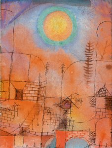 Építkezés, 1919. alkotó: Paul Klee