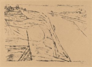 Kilátás a folyóra, 1912. alkotó: Paul Klee
