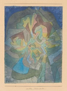Blumen in der Vase Virágok a vázában, 1929. alkotó: Paul Klee