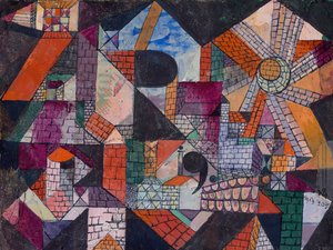 Város R, 1919. alkotó: Paul Klee
