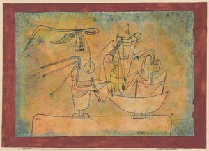 Körte lepárlása, 1921. alkotó: Paul Klee