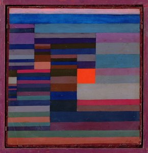 Tűz az esti órákban alkotó: Paul Klee