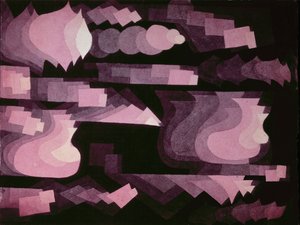Fúga pirosban alkotó: Paul Klee