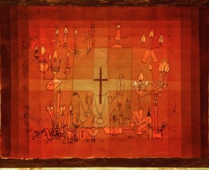 Haeusliches Requiem alkotó: Paul Klee