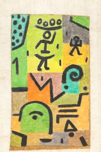 A citrom betakarítása alkotó: Paul Klee