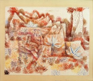 Táj agavéval alkotó: Paul Klee