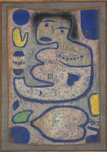 Szerelmes dal újholdkor. 1939 alkotó: Paul Klee