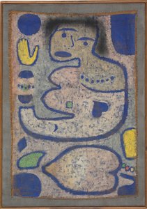 Szerelmes dal az újholdtól, 1939. alkotó: Paul Klee