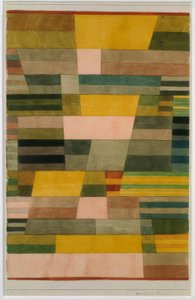 Emlékmű a gyümölcsök országában alkotó: Paul Klee