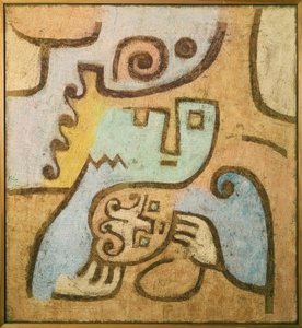 anya gyermekével alkotó: Paul Klee