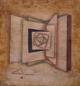 Nyitott könyv. 1930 alkotó: Paul Klee
