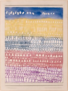 Óváros áttekintése, 1928. alkotó: Paul Klee