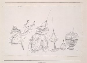 Felhang; Obertone alkotó: Paul Klee
