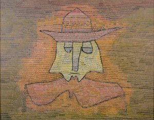 Kohl lelkész, 1932. alkotó: Paul Klee