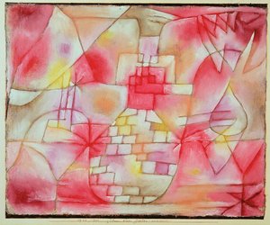 Kertépítészeti terv alkotó: Paul Klee