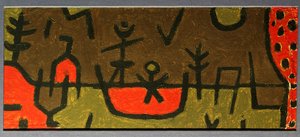 Tó a parkban alkotó: Paul Klee