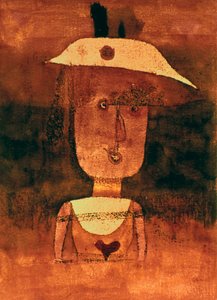 P asszony portréja délen, 1924 alkotó: Paul Klee