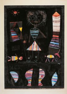 Bábszínház (Bábszínház) alkotó: Paul Klee