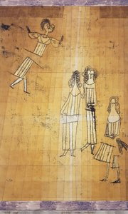 Jelenet lányok között alkotó: Paul Klee