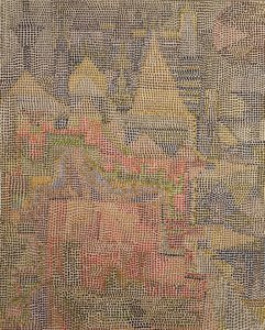 Kastélykert. 1931 alkotó: Paul Klee