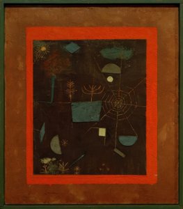 pókháló alkotó: Paul Klee