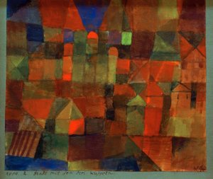 Város a három kupolával alkotó: Paul Klee