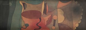 Csendélet Szélességben, 1932. alkotó: Paul Klee