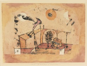 A hőstenor mint koncerténekes, 1922 alkotó: Paul Klee