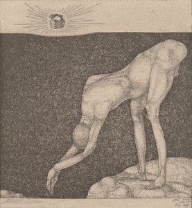 A monarchista, 1904. alkotó: Paul Klee