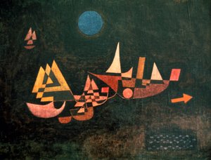 A hajók indulnak, 1927 alkotó: Paul Klee