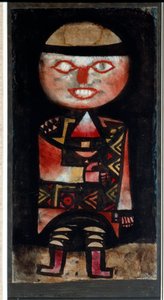 A komikus (Festmény alkotó: Paul Klee